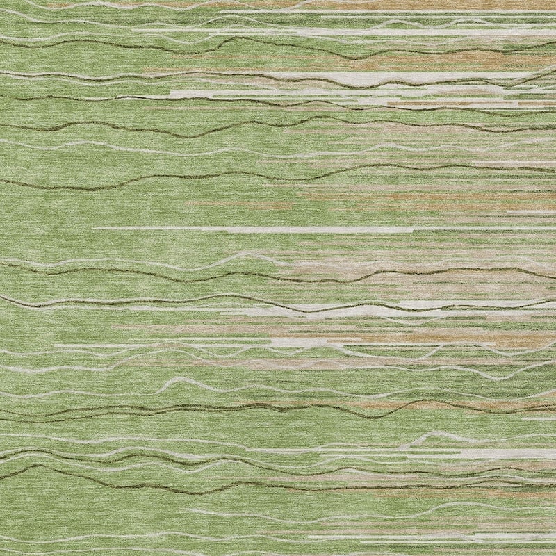 HomeRoots Striped Transitional Rectangle Outdoor Rug