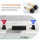preview thumbnail 8 of 11, Deck Mount Tub Faucet With Hand Sprayer Brass Roman Bathtub Faucet Modern Waterfall Tub Filler With Handheld Showe