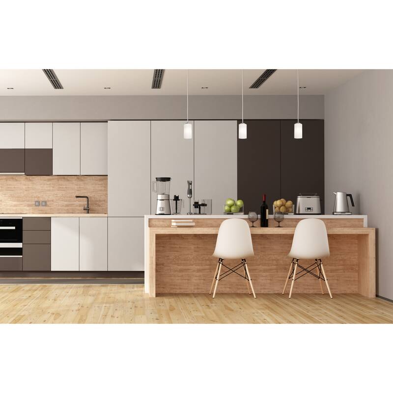 AFX LEOP04MB Leo 4" Wide Mini Pendant with Frosted Glass Shade