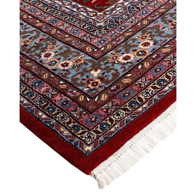 Tabriz One-of-a-Kind Hand-Knotted Area Rug, Red - 8' 3" x 11' 9"