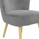 preview thumbnail 25 of 33, Avenue Greene Eden Boucle Kids Accent Chair with Natural Legs