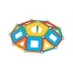 preview thumbnail 5 of 3, Geomag Magnetic Building Set, Supercolor Recycled, 78 Pieces
