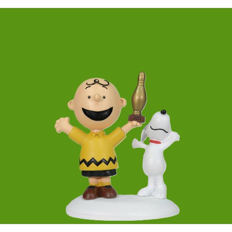 department 56 charlie brown breaks 100 christmas figurines #6009841