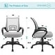 preview thumbnail 21 of 29, Homall Office Chair Mesh Desk Chair Computer Chair with Armrest