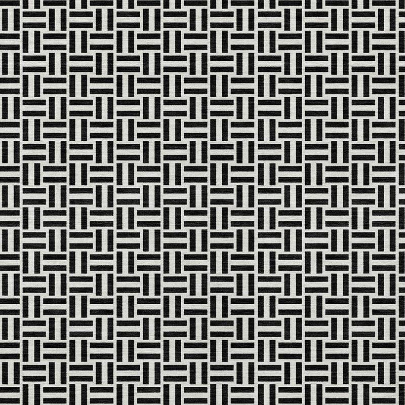 HomeRoots Geometric Transitional Rectangle Outdoor Rug