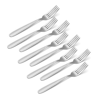 Oneida Jordan Everyday Flatware Dinner Forks, Set Of 8 - On Sale