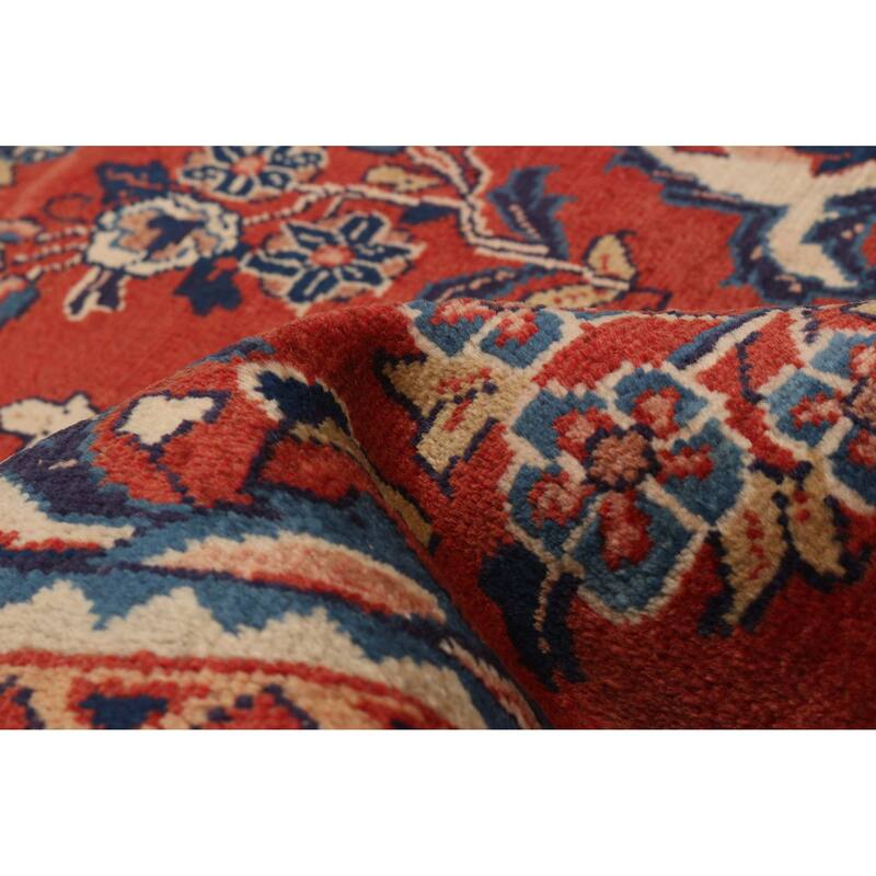 ECARPETGALLERY Hand-knotted Kayseri Vintage Copper Wool Rug - 3'6 x 10'6