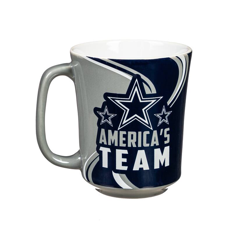 Dallas Cowboys, 14 oz Ceramic Coffee Mug w/ Gift Box