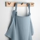preview thumbnail 49 of 58, Muslin Nursing Cover, Soft Baby Nursing Scarf by Comfy Cubs Pacific Blue