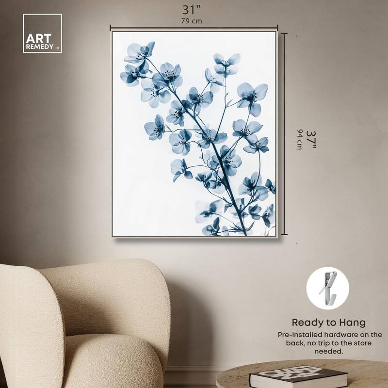 Translucent Petals II Canvas by Art Remedy