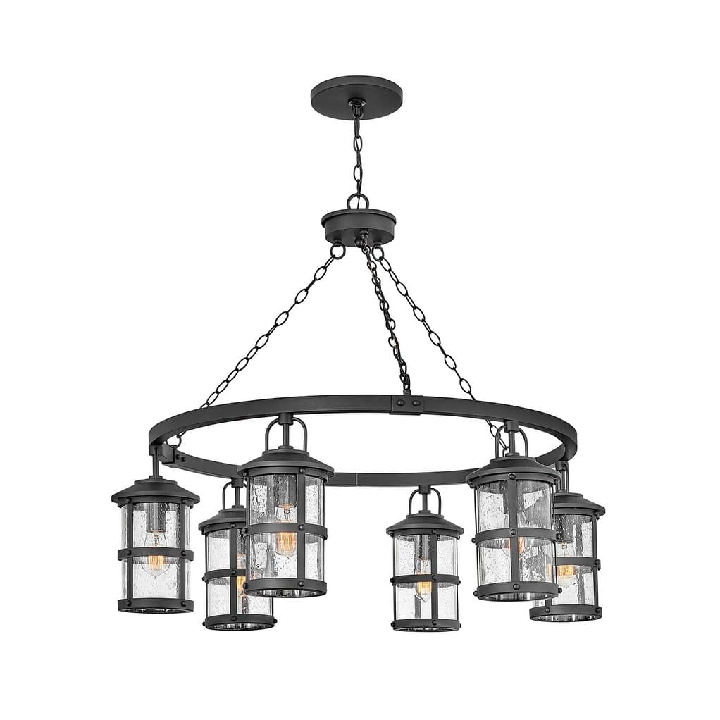 Hinkley Lighting Lakehouse 12v 21w 6 Light 42" Wide Open Air LED
