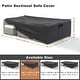 preview thumbnail 8 of 8, Waterproof Patio Furniture Set Cover Outdoor Sectional Sofa Cover