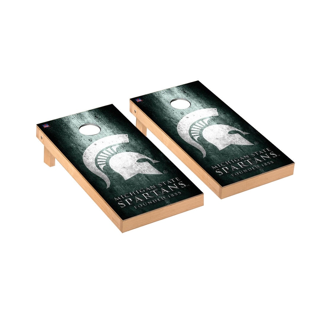 Michigan State Spartans Museum Cornhole Board Set
