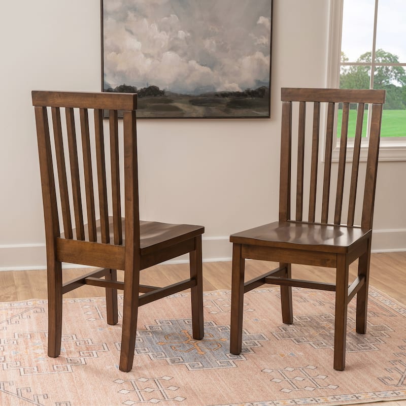 Prentice Side Dining Chair (Set of 2) - Walnut