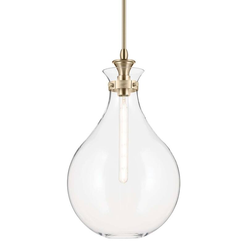 Kichler 52777CLR Laria 14" Wide Pendant - Champagne Bronze