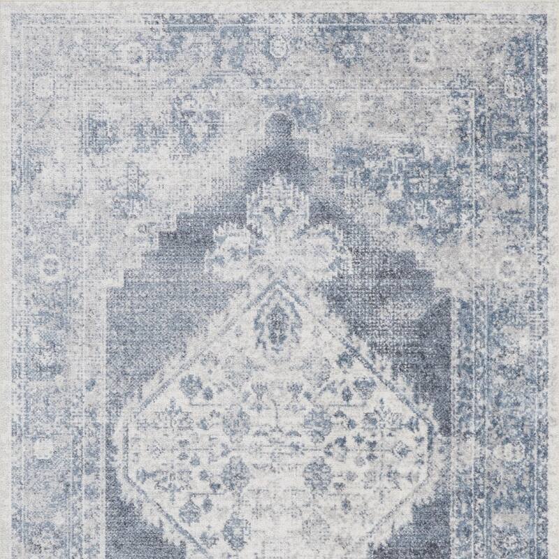 Pilog Power Loomed Abstract Low Pile Area Rug By HomeRoots