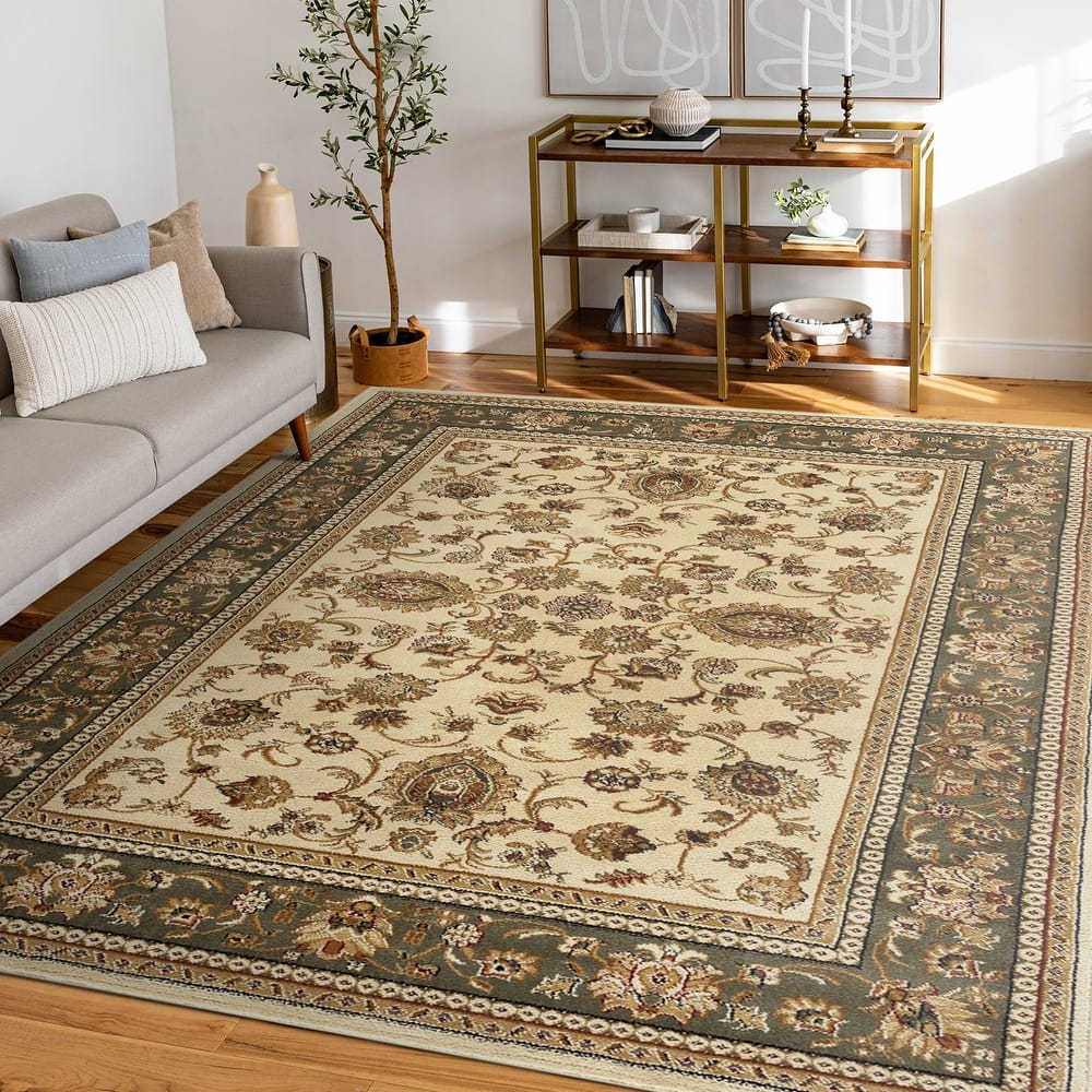 Soho Traditional Floral Oriental Indoor Area Rug