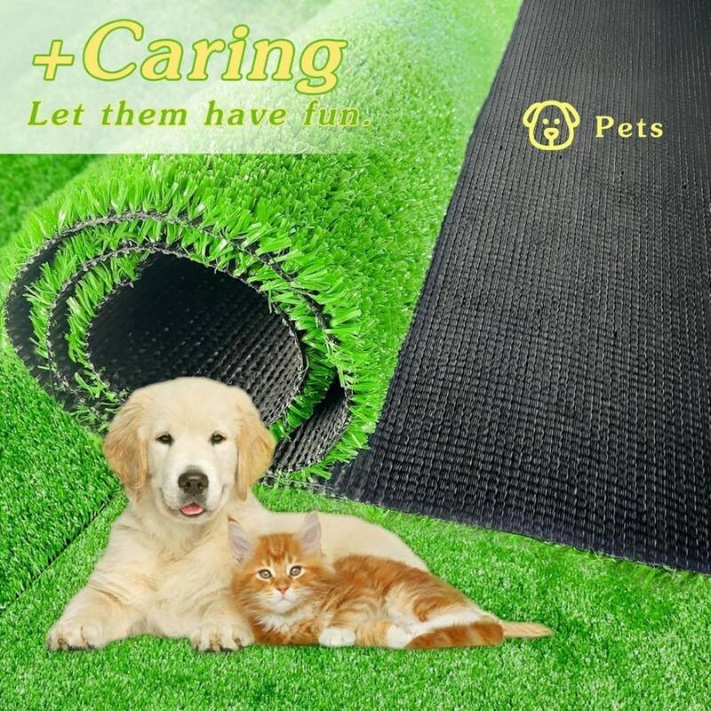 Premium Artificial Turf w/Durable Rubber Backing