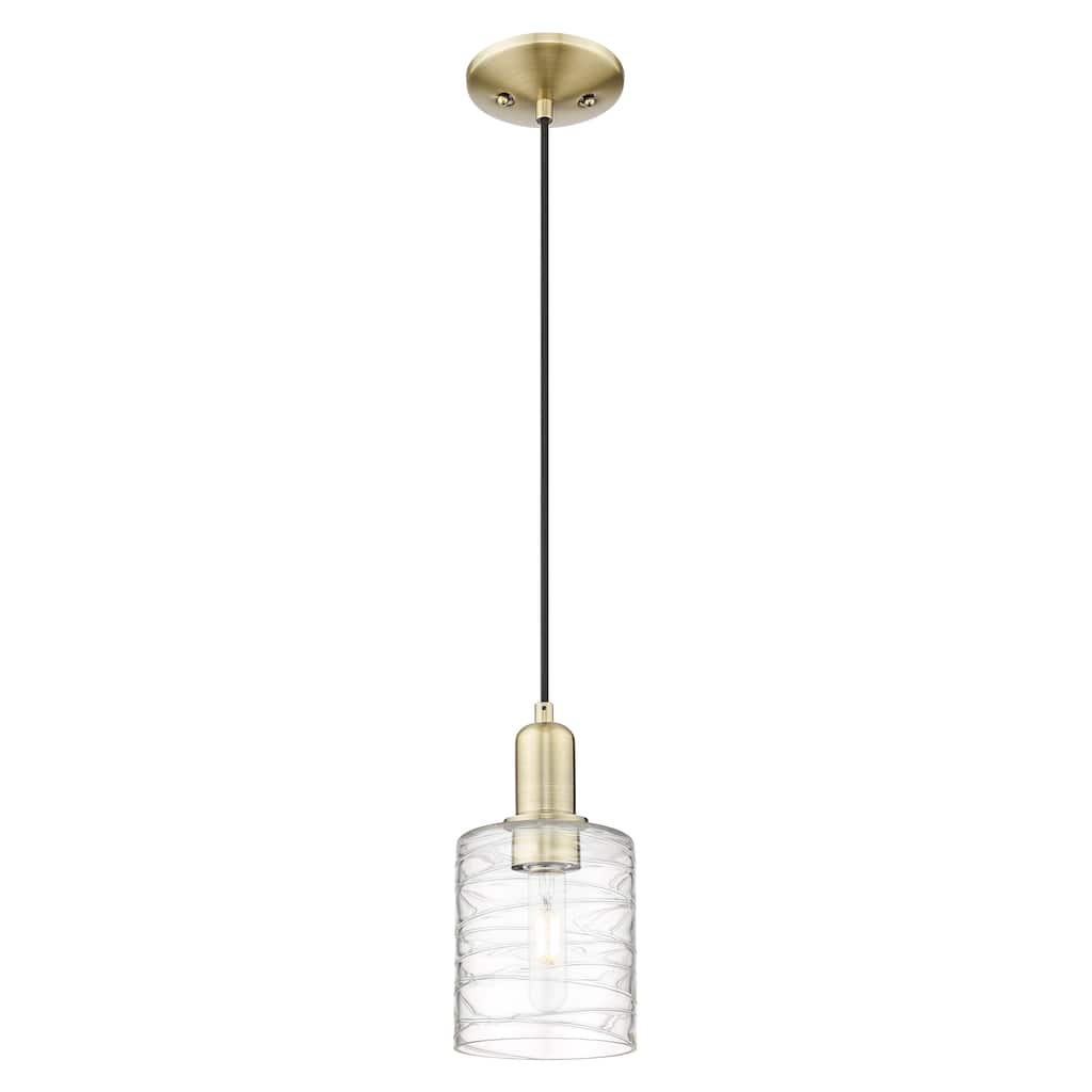 Innovations Lighting Endless Possibilities Arcadia - Cobbleskill - 1 Light 5" Cord Hung Mini Pendant