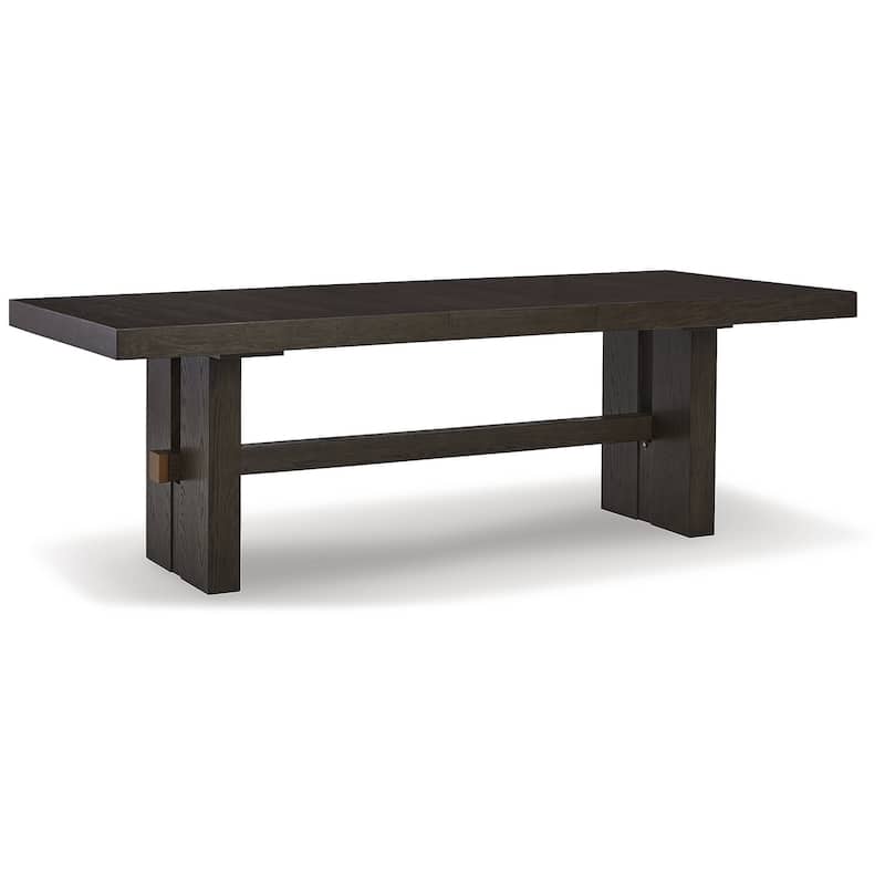 Signature Design by Ashley Burkhaus Dark Brown 5-Piece Dining Package