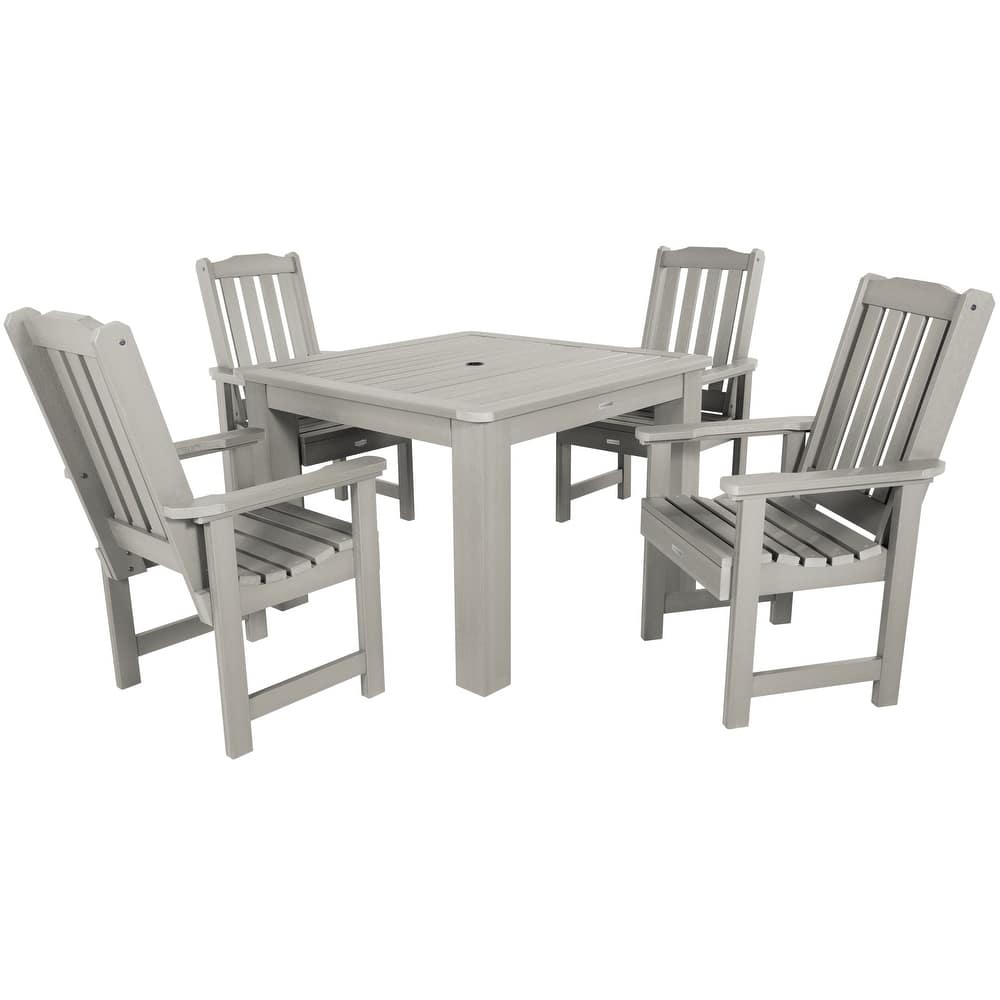 Lehigh 5-Piece Outdoor Dining Set - 42" x 42" Table, Dining-height