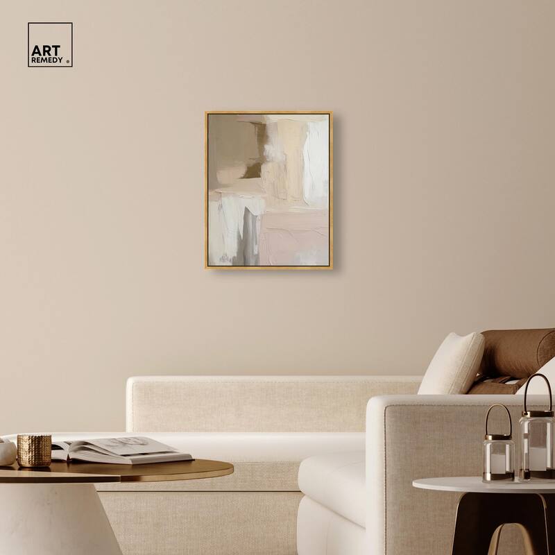 Subtle Earth Tones II Canvas by Art Remedy