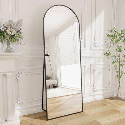 Arched Wall Mounted Full Length Mirror Large Standing Mirror