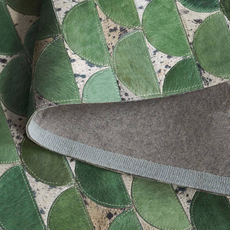 SAFAVIEH Hand-Woven Studio Leather Sevasta Modern & Contemporary Leather Rug - 2'3" x 7' Runner