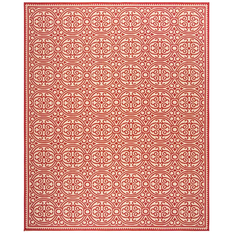 SAFAVIEH Linden Myriame Indoor/ Outdoor Waterproof Patio Backyard Rug