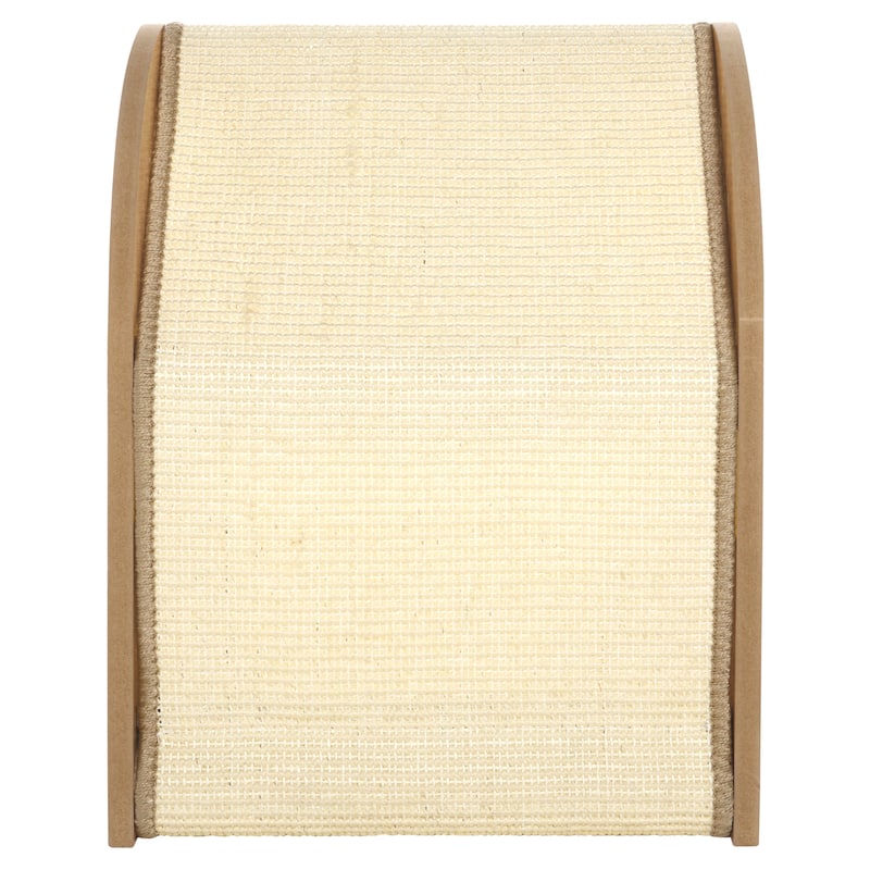 SAFAVIEH Home Natural/Ivory 15"W x 16"L x 19''H Sisal Cat Scratch House - 15"W x 16"L x 19''H