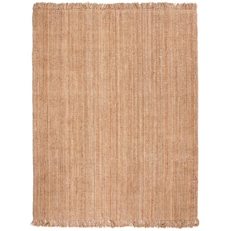SAFAVIEH Handmade Natural Fiber Sidse Casual Solid Jute Rug