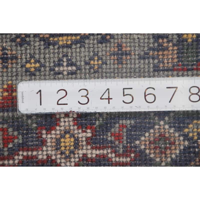Kazak Oriental Runner Rug Handmade Wool Carpet - 2'8"x 8'1"