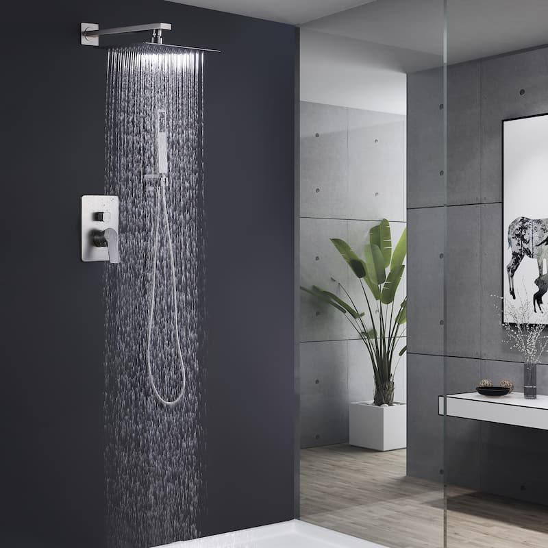 Pressure Balanced Complete Shower System With Rough-In Valve