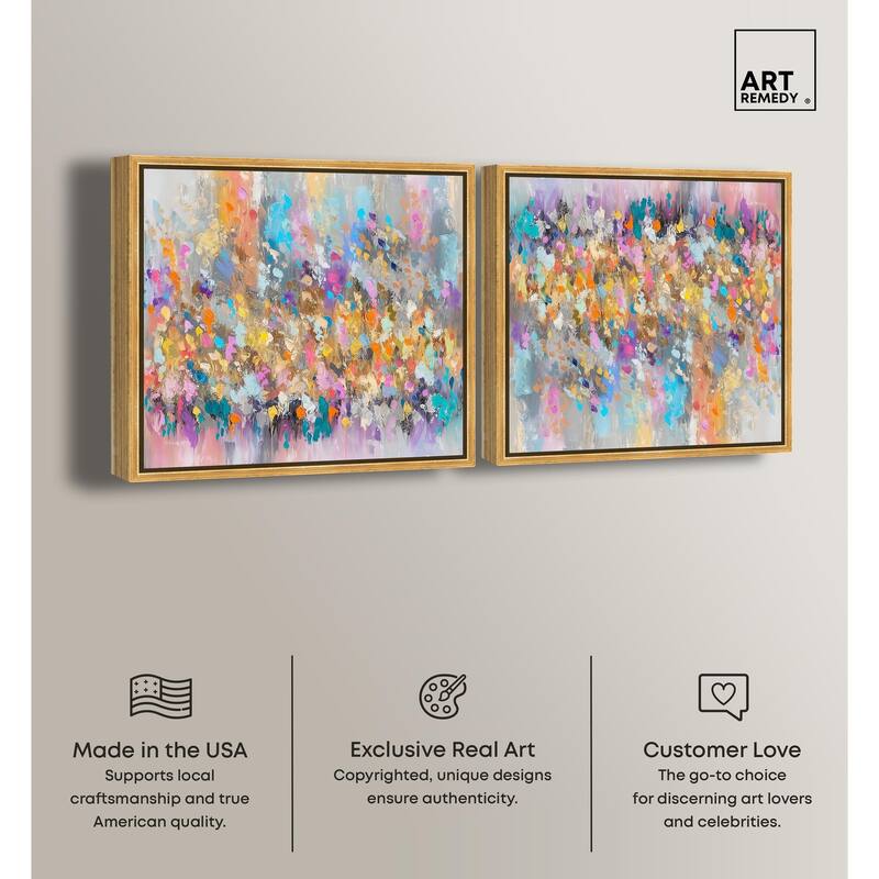 Crystalline Depths I Canvas by Art Remedy