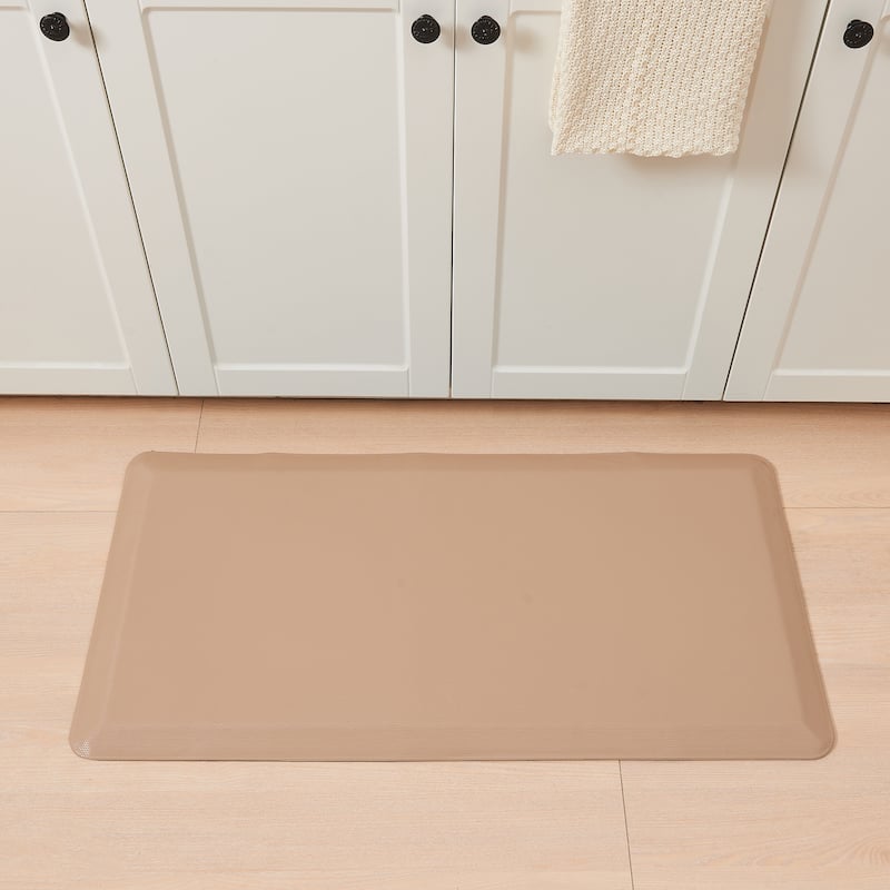 Linery & Co. Anti Fatigue Mat Comfortable Thick Padding for Kitchen or Office.