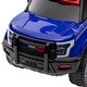 preview thumbnail 15 of 28, Kids Push Ride-On Car with Working PA System & Horn, Police Truck Style with Under-Seat Storage, 18 Months to 5 Years