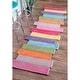 preview thumbnail 13 of 12, nuLOOM Handmade Kids Striped Multicolor Abstract Area Rug