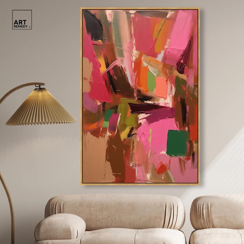 Impulse and Instinct Canvas by Art Remedy