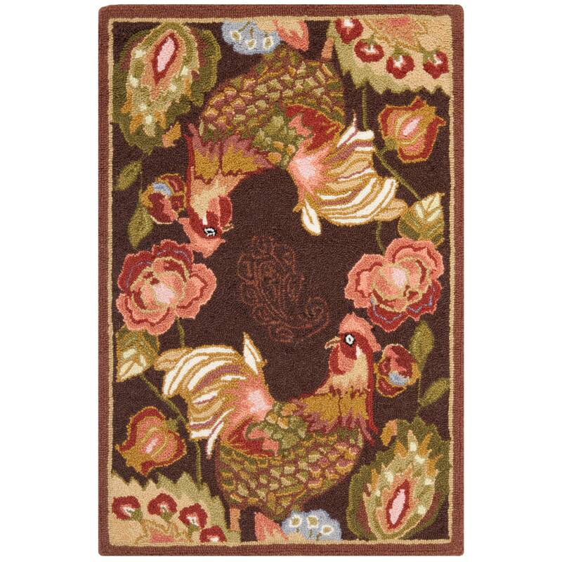 SAFAVIEH Handmade Chelsea Coby French Country Wool Rug