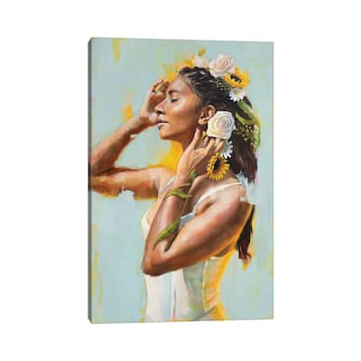 iCanvas "Sunflowers" by TIANA Canvas Print