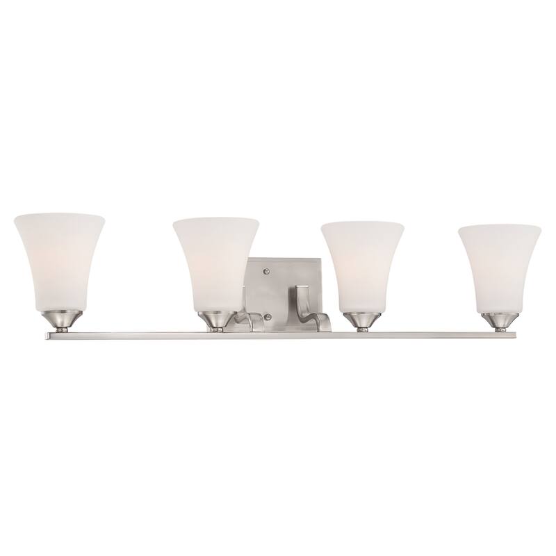 Treme 23-inch Wide 3-Light Vanity Light in Brushed Nickel - 32 - Brushed Nickel