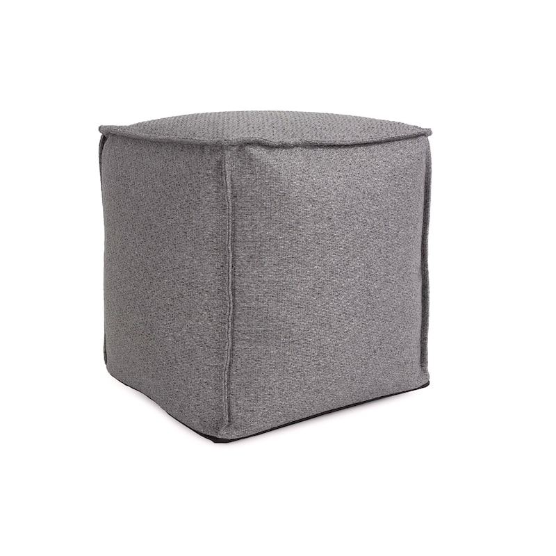 Allan Andrews Square Pouf Panama Stone