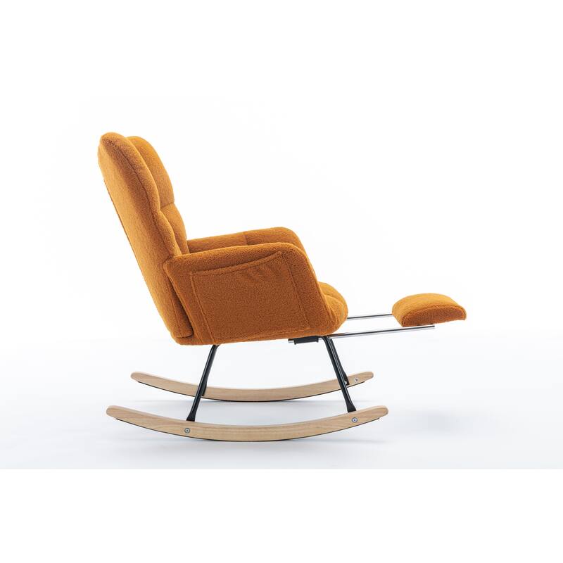 Teddy Fabric Rocking Chair