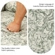 preview thumbnail 31 of 102, 29'' W Pattern Floral Swivel Manual Push Back Recliner Glider Chair