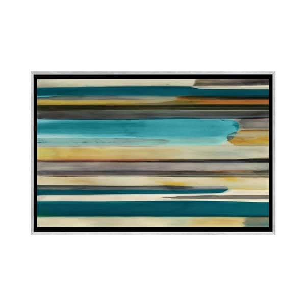 slide 2 of 15, iCanvas "Everet I" by Edward Selkirk Framed Silver - 26x40