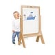 preview thumbnail 1 of 21, Peek A Boo Adjustable Height Art Easel Natural