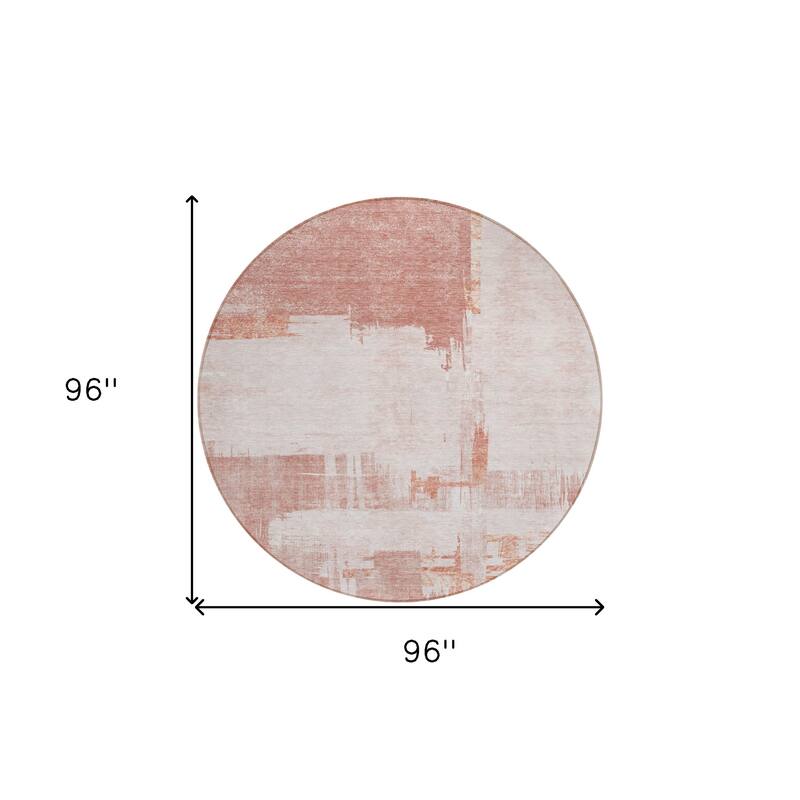 HomeRoots Abstract Traditional Rectangle Outdoor Rug