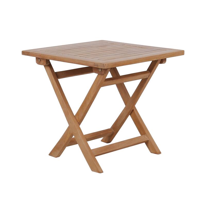 Folding Patio Table Garden Outdoor Balcony Furniture Teak Wood