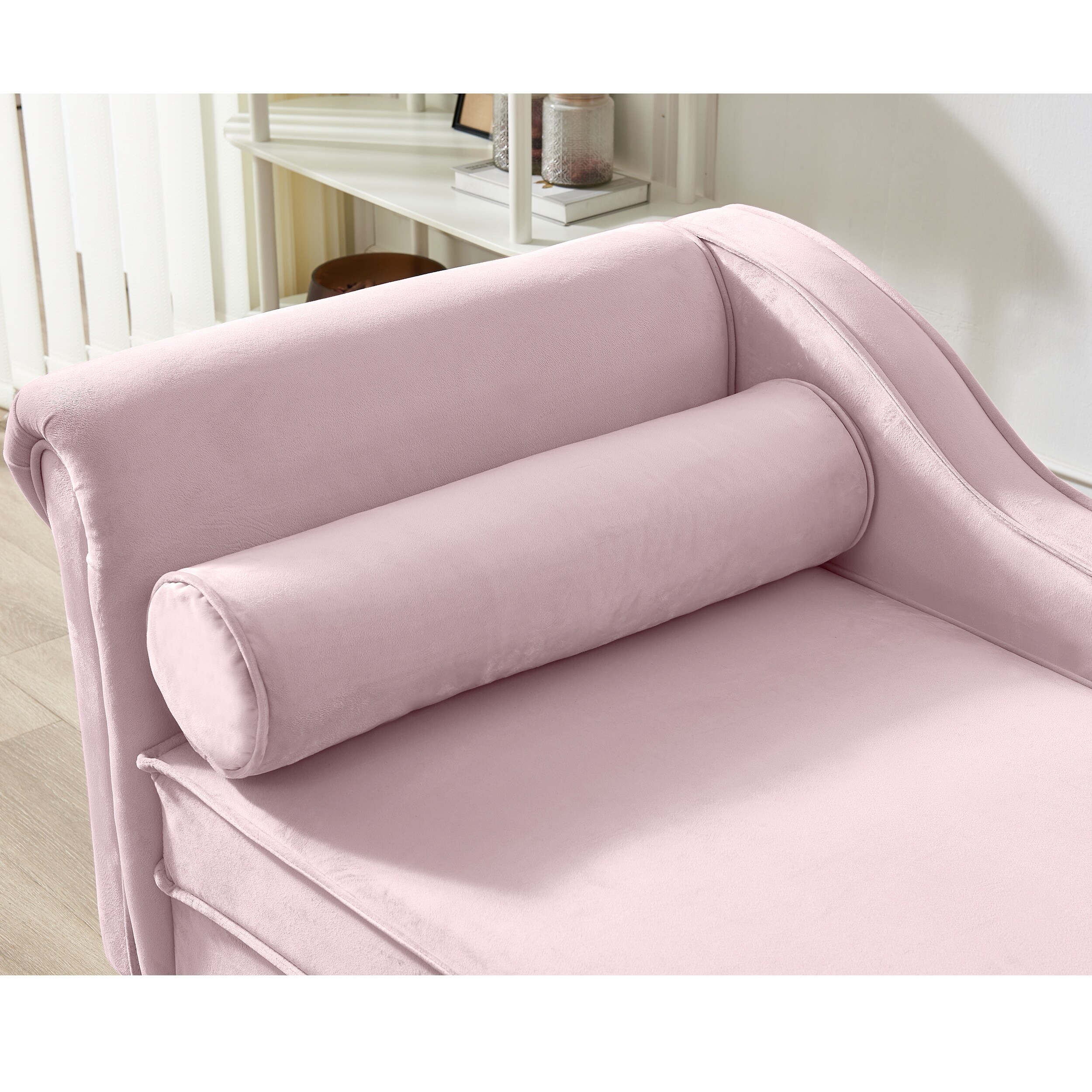 Velvet Chaise Lounges Living Room Accent Chair Chaise Lounge