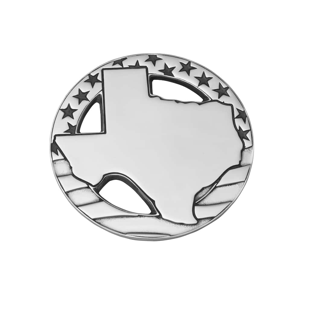 Wilton Armetale Texas Stars And Stripes Trivet